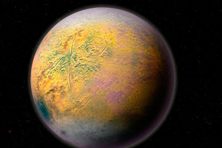 Nouvelle planète où une année dure quarante ans