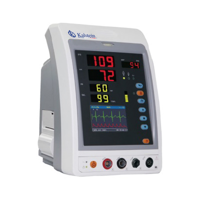 How do I interpret vital signs on a vital signs monitor?