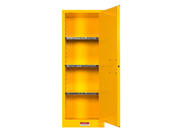 Features of safety storage cabinets ?