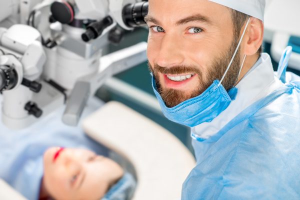 What are the parts of a surgical navigation system?