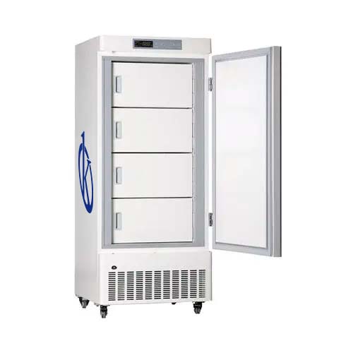 Plage de température réglable pour congélateur profond en acier inoxydable biomédical debout YR05293 – 1