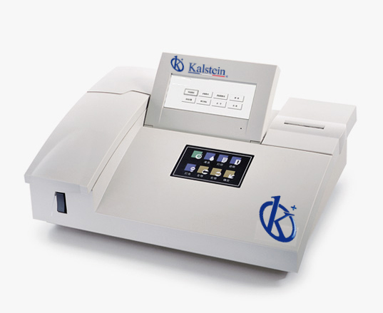 What tests are performed on a clinical chemistry analyser?