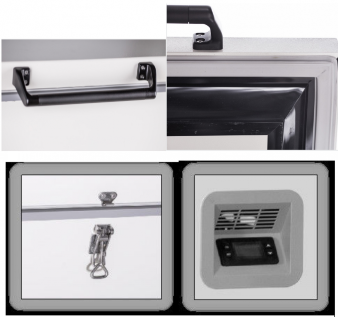 Freezer en acier inoxydable petit à très basse température YR05313 – 1