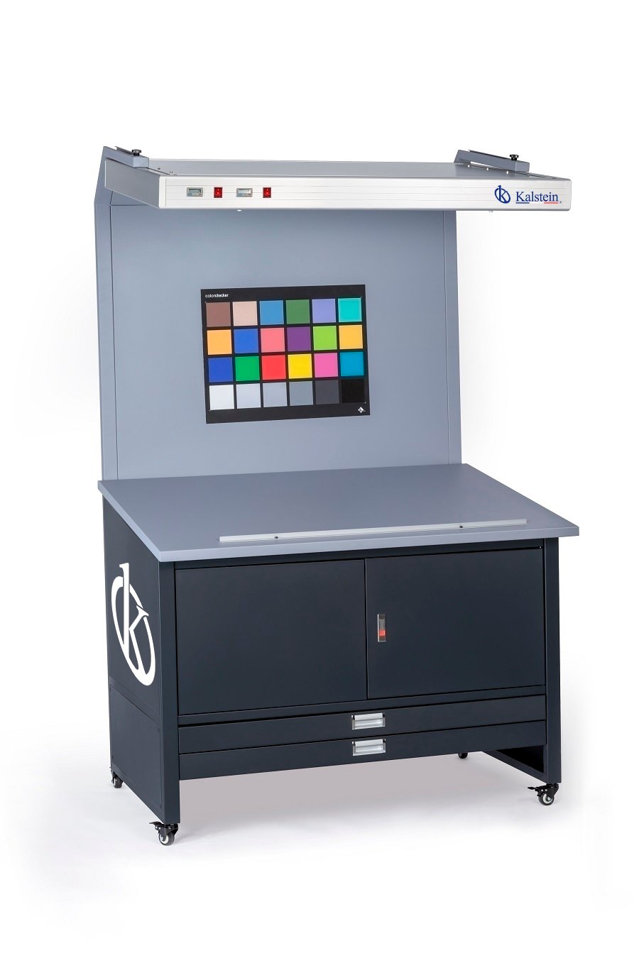 Color Proof Station Light Box With Cupboards and Drawers YR05548 // YR05550